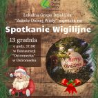 LGD Zakole zaprasza na Spotkanie Wigilijne 