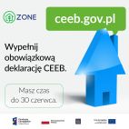 Pilne! Na złożenie deklaracji do Centralnej Ewidencji Emisyjności Budynków (CEEB) pozostał niecały miesiąc. Termin upływa 30 czerwca tego roku.