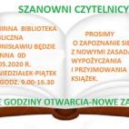 Otwarcie Gminnej Biblioteki Publicznej