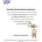 Świetlica Środowiskowa Zaprasza