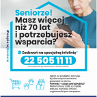 Seniorze! Zgłoś się do akcji by uzyskać wsparcie