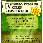 IV Gminny Konkurs Kolęd i Pastorałek