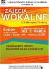 Nowość -  zajęcia wokalne w GOK-u!