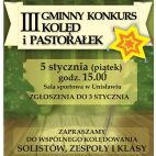 III Konkurs kolęd i pastorałek