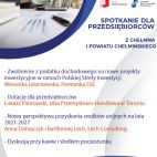 Spotkanie dla przedsiębiorców z Chełmna i powiatu chełmińskiego