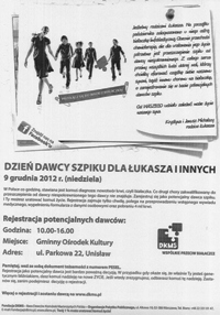 Szpik dla Michała