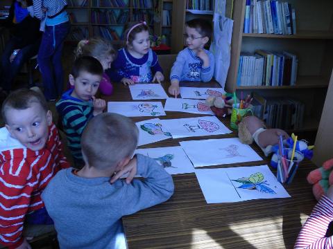 Wiosennie w Bibliotece