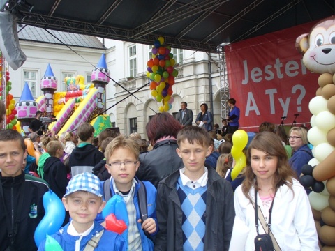 Dzień Dziecka z parą prezydencką