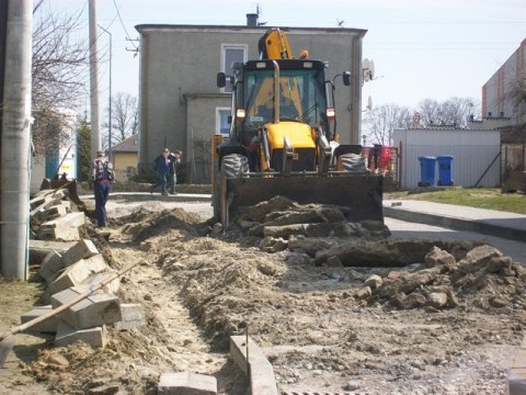 Wznowiono prace na ul. Rzemieślniczej