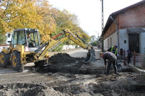 Budowa kanalizacji w Raciniewie