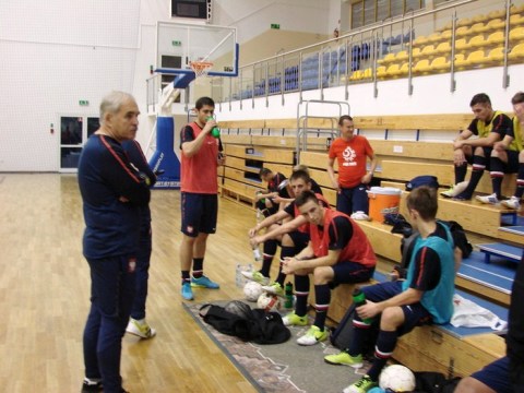 Trening kadry futsalu