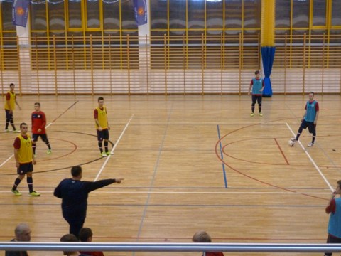 Trening kadry futsalu