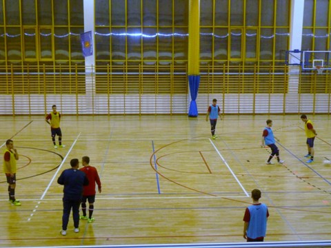 Trening kadry futsalu