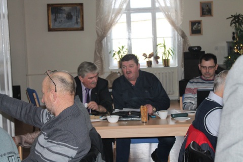 Spotkanie koła wędkarskiego
