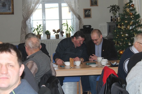 Spotkanie koła wędkarskiego