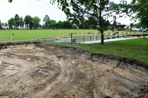 Modernizacja stadionu w Unisławiu