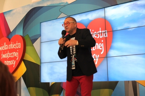 Podsumowanie WOŚP 2015 w pałacu prezydenckim