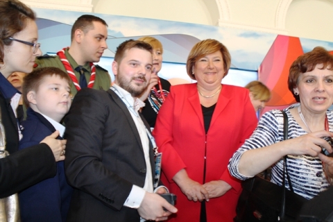 Podsumowanie WOŚP 2015 w pałacu prezydenckim