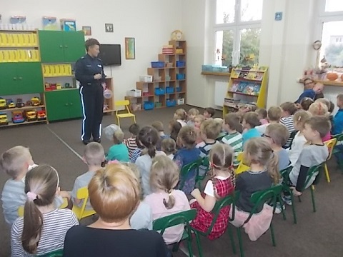 Policja u przedszkolaków