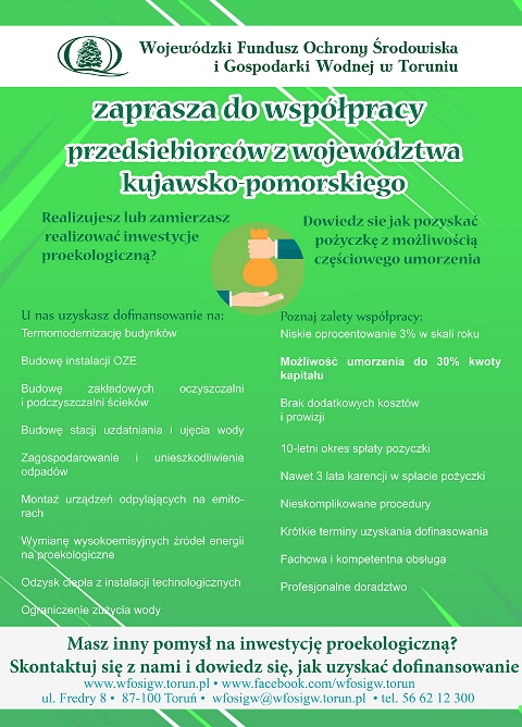 Oferta dla przedsiębiorców