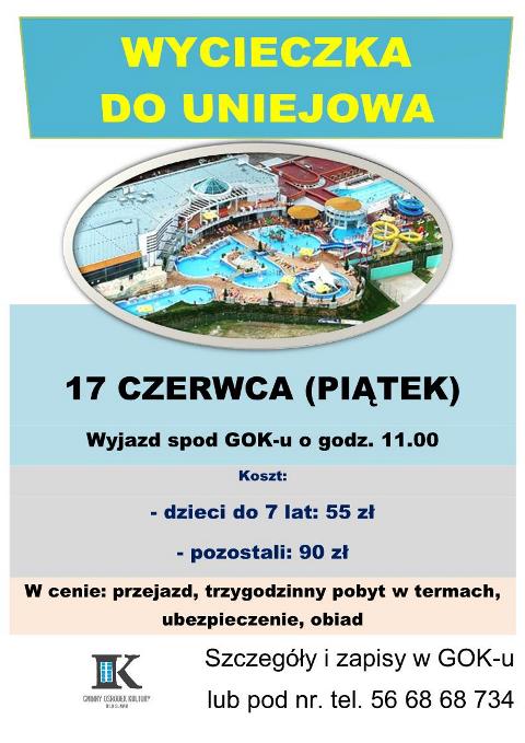 Plakat wycieczki