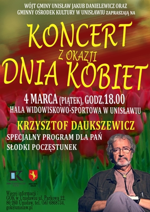 Plakat koncertu