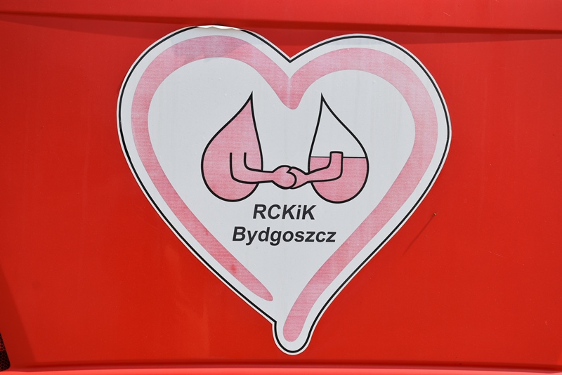 Zbliżenie na logo RCKiK Bydgoszcz