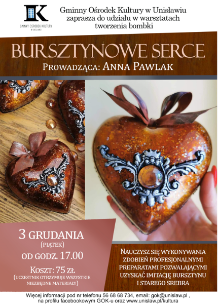 bursztynowa bombka