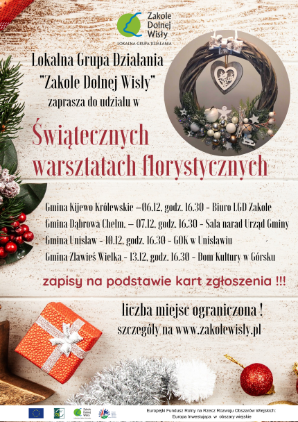 ŚWIĄTECZNE WARSZTATY FLORYSTYCZNE