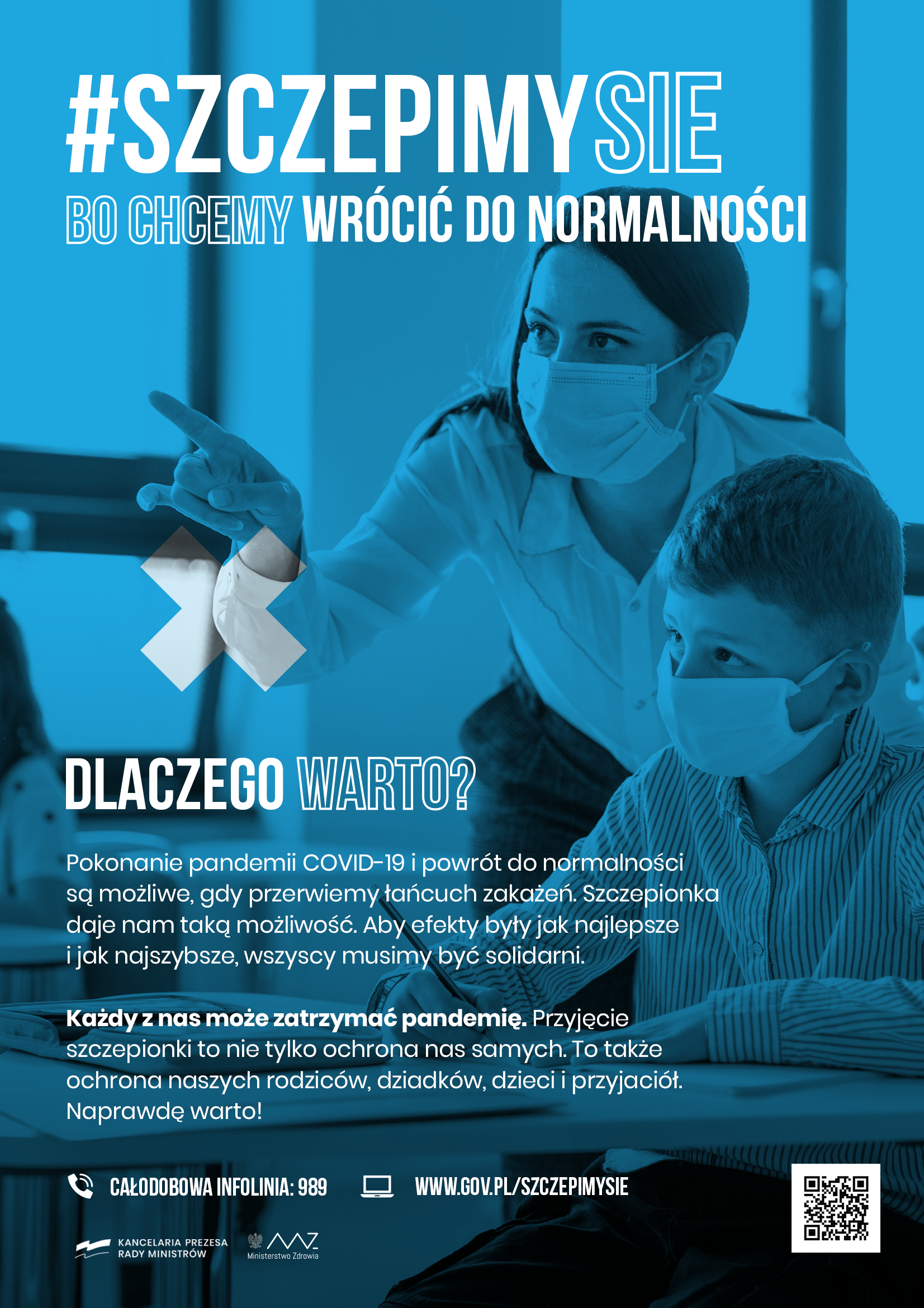 Szczepimy się bo chcemy wrócić do normalności