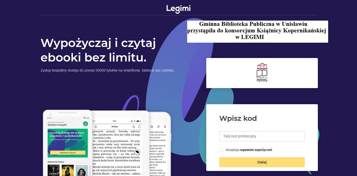 Wypożyczaj i czytaj bez limitu